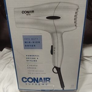 NWT Conair Supreme 1875 Watt Hair Dryer